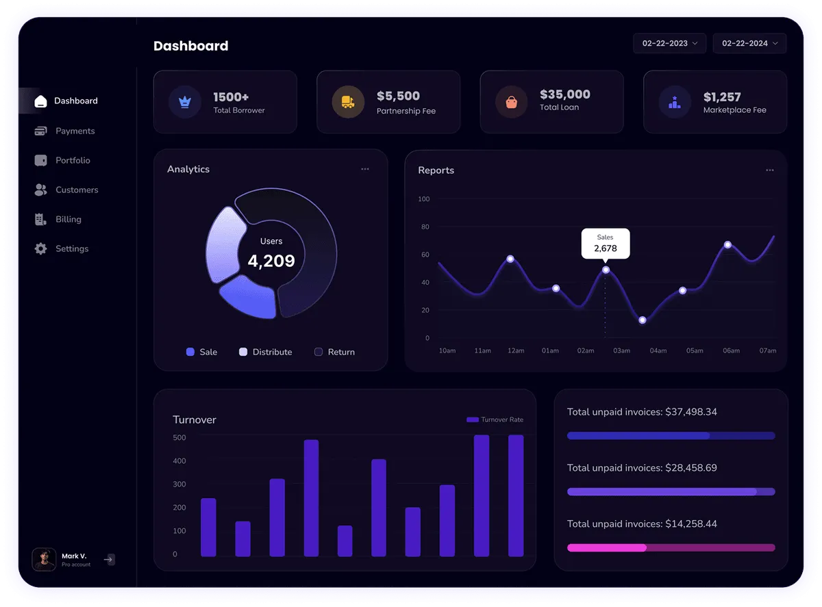 Accent Dashboard